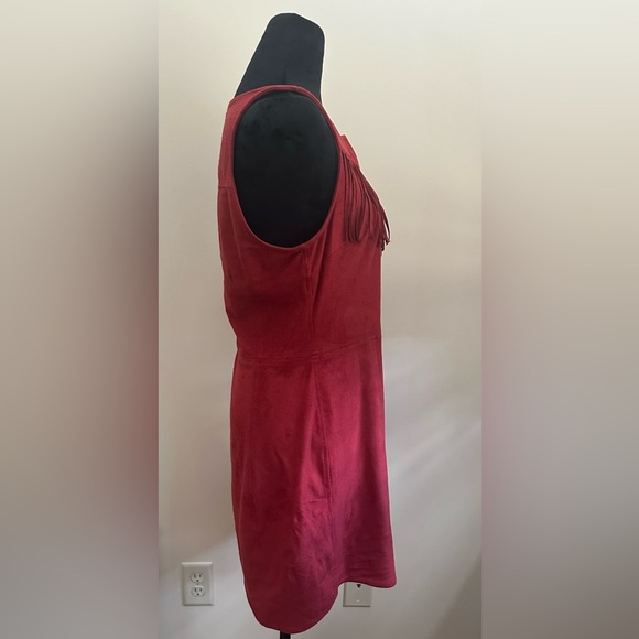 EXPRESS fringe mini dress - Picture 3 of 7